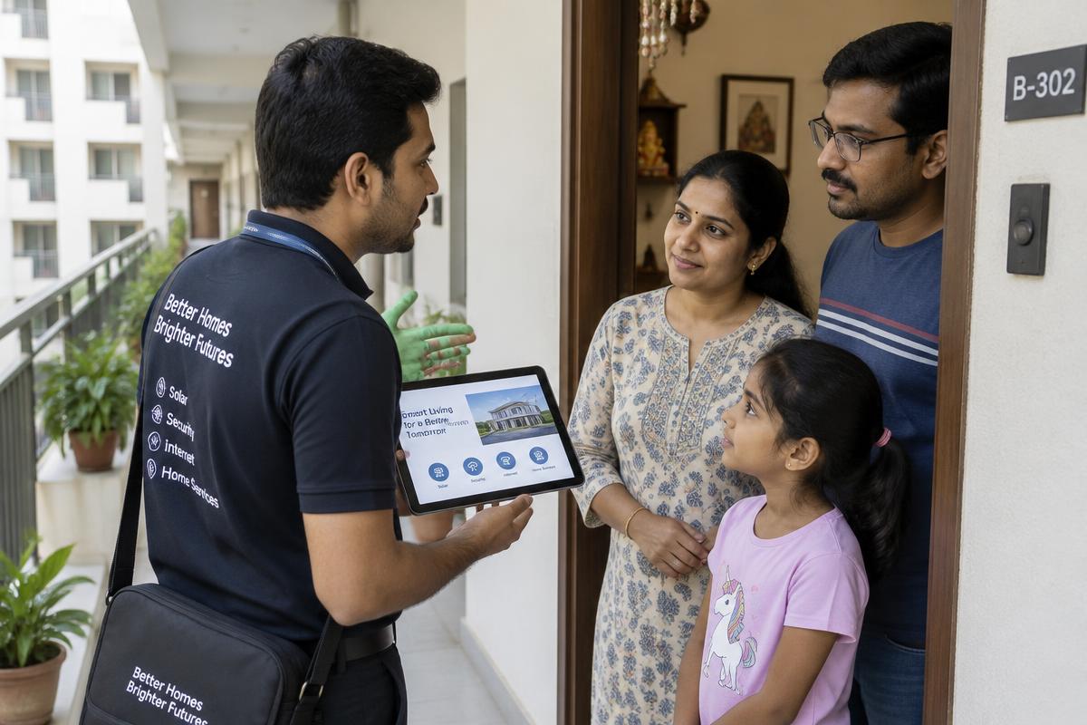 Door-to-Door Marketing in Agra