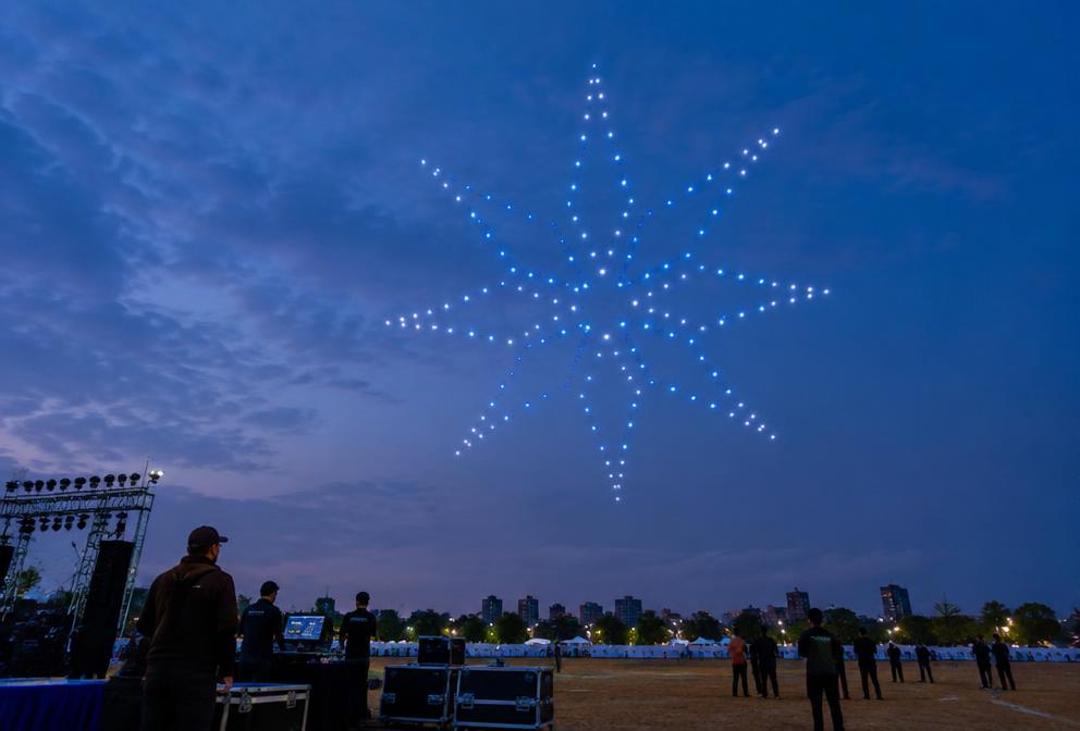 Drone light show