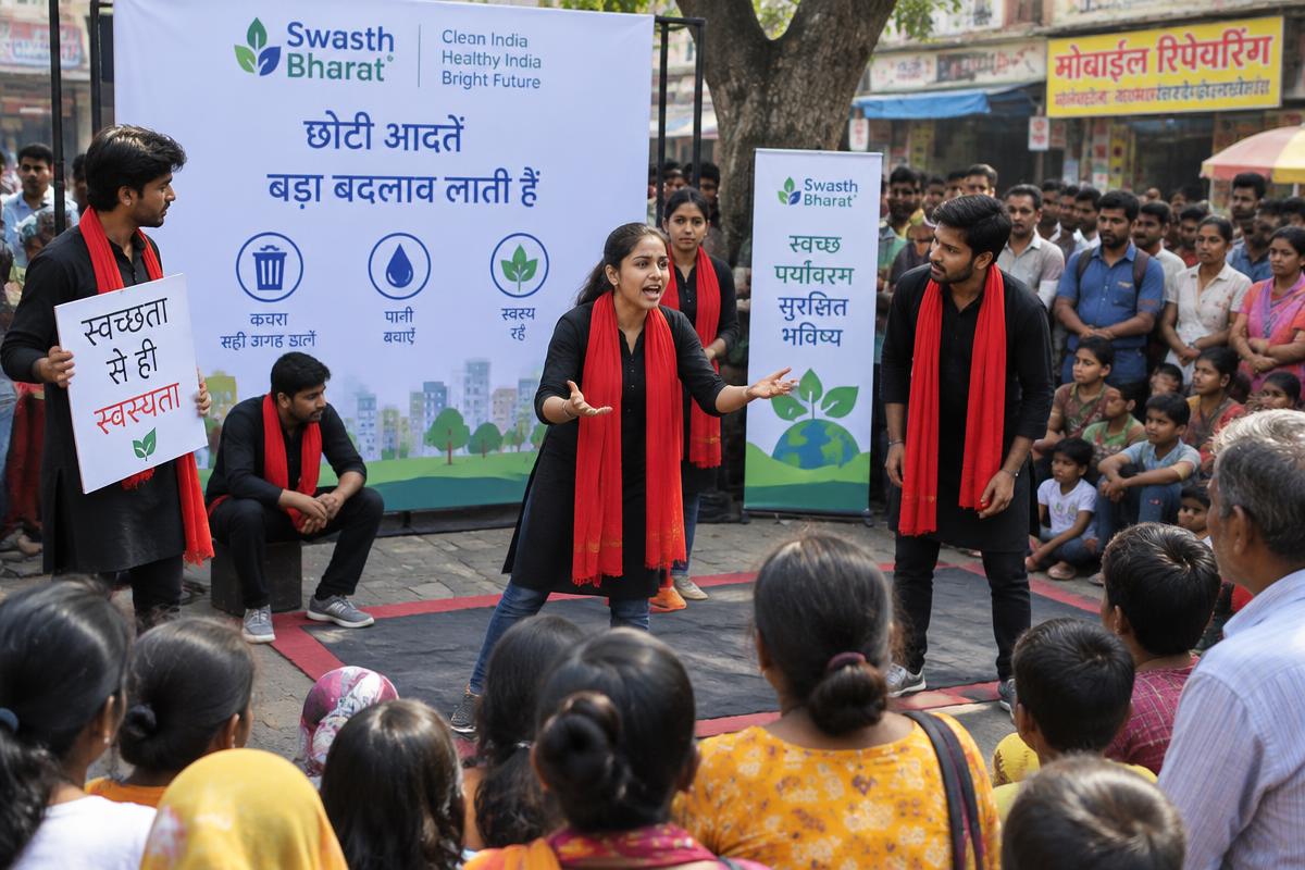 Street Play (Nukkad Natak) in Agra