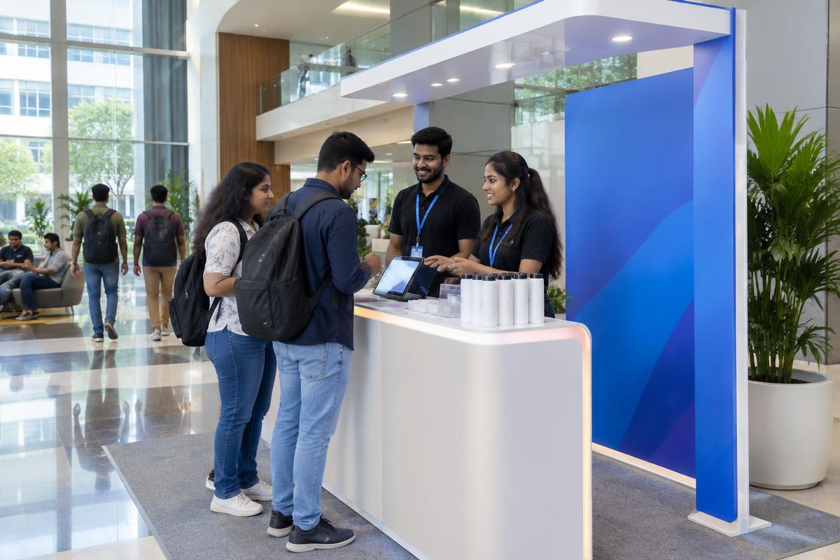 Corporate Park Activation in Agra